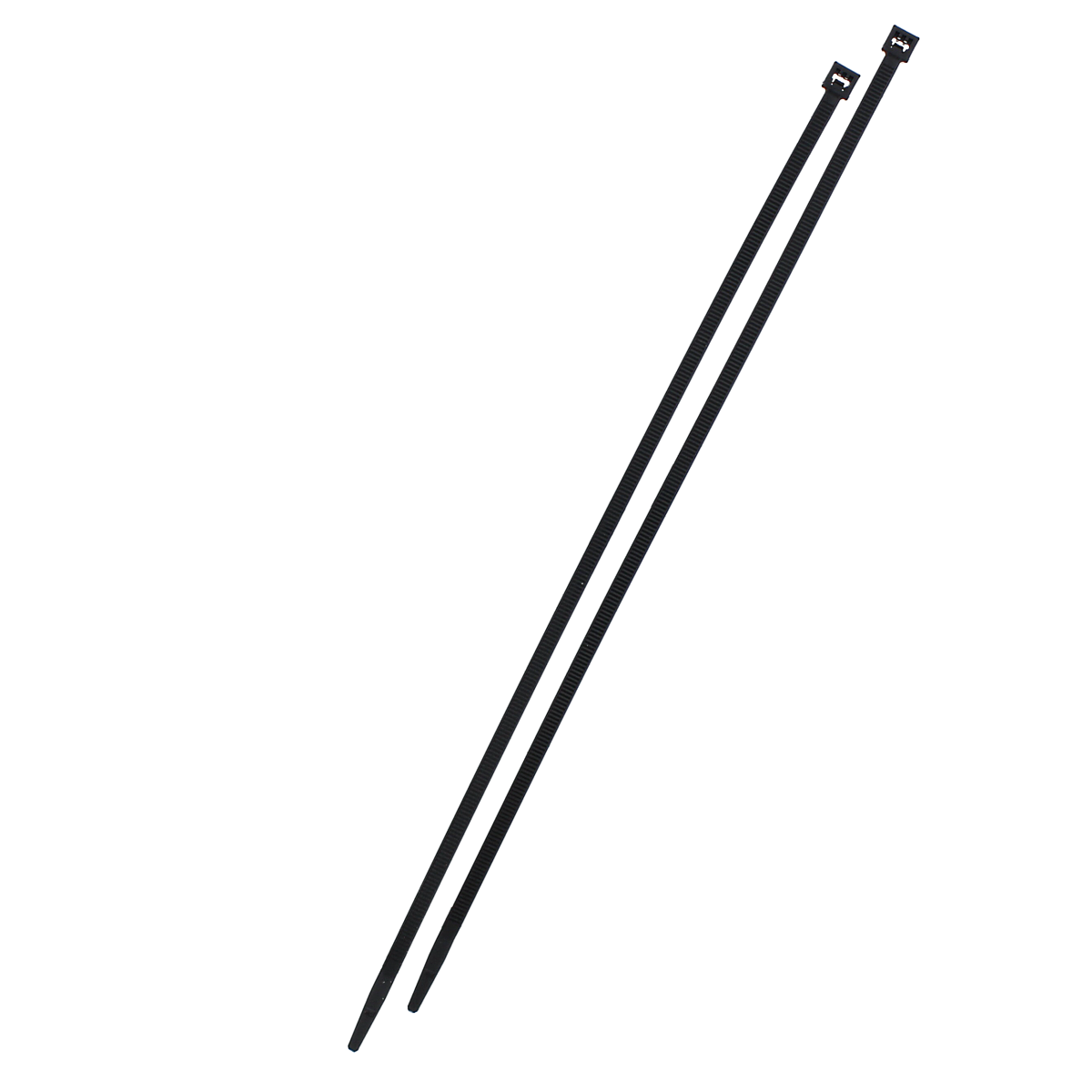 11" 50 lb Nylon Cable Tie  — UV Black, 100/PKG