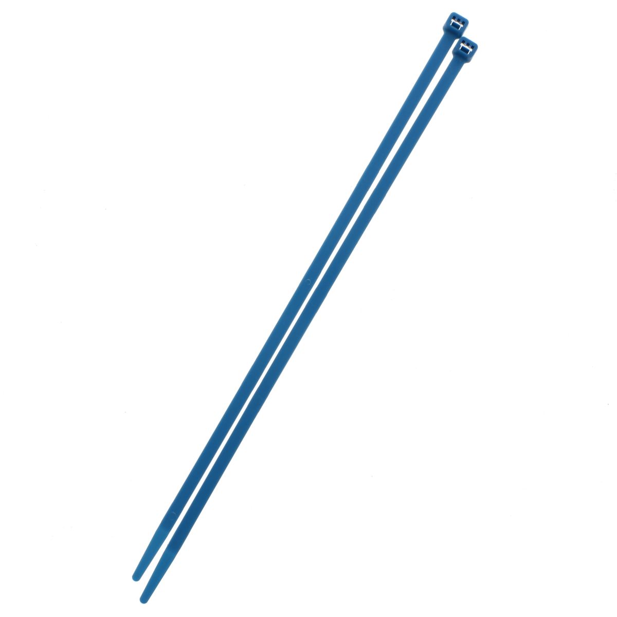 11" 50 lb Nylon Cable Tie  — Fluorescent Blue, 100/PKG