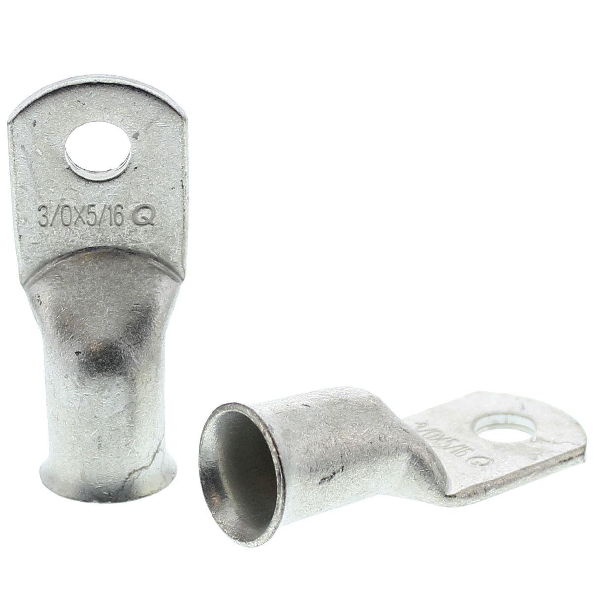 3/0 AWG 3/8" Copper/Tin Lug
