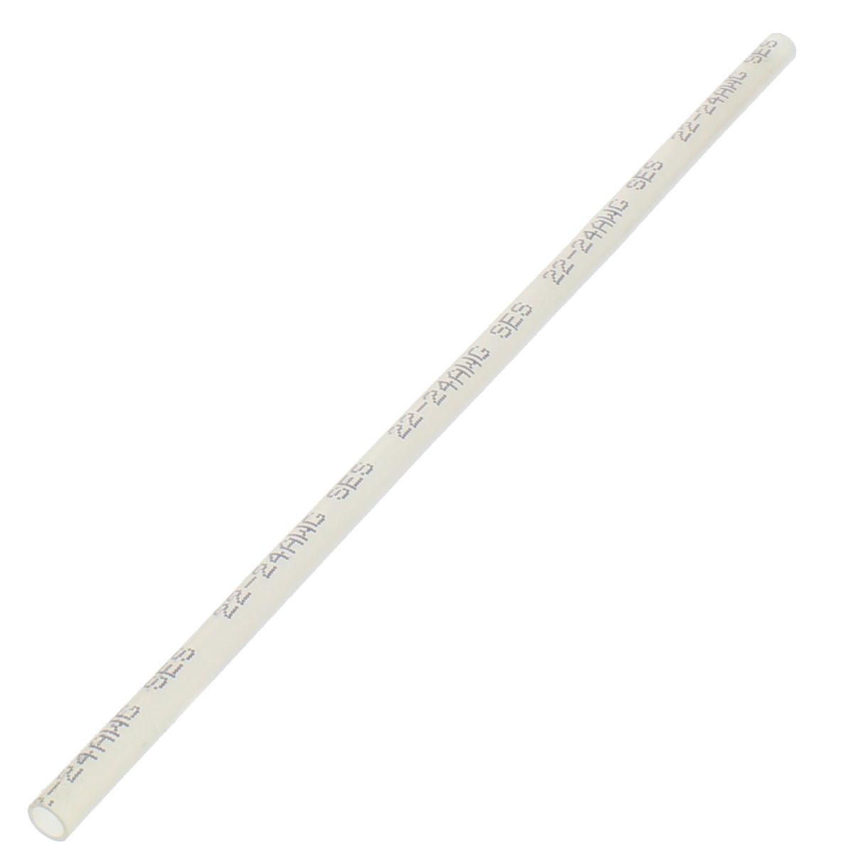 .125"-.028" x 6" 24-22 AWG Semi-Rigid Heat Shrink Tube with Sealant, Clear 10/PKG