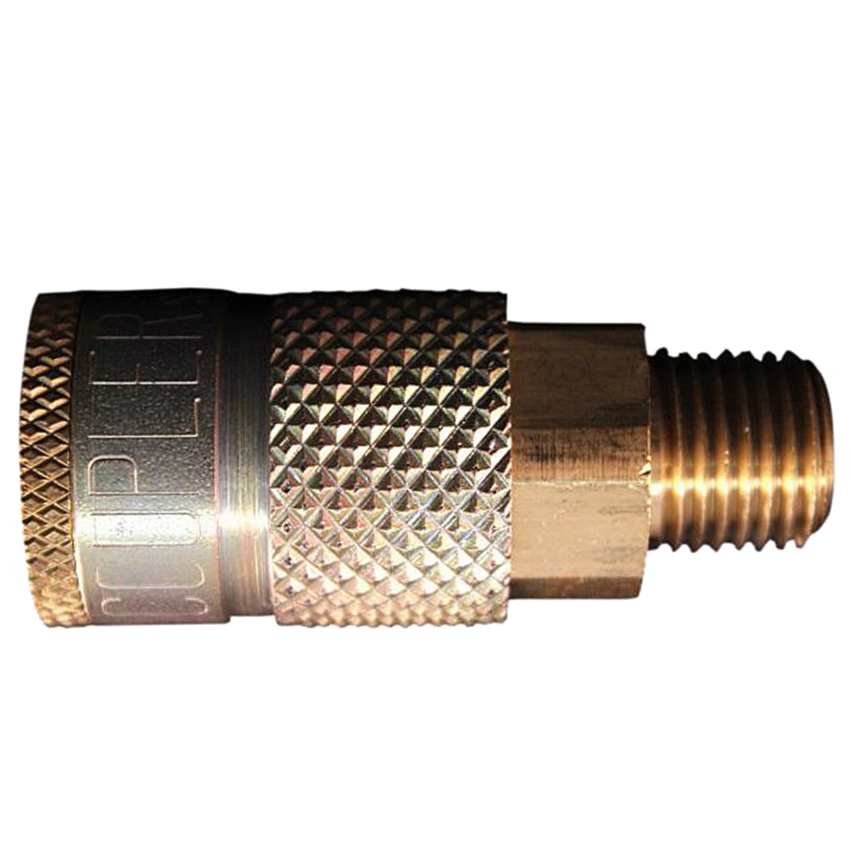 1/4" Automotive Coupler — 1/4" Male NPT, Brass