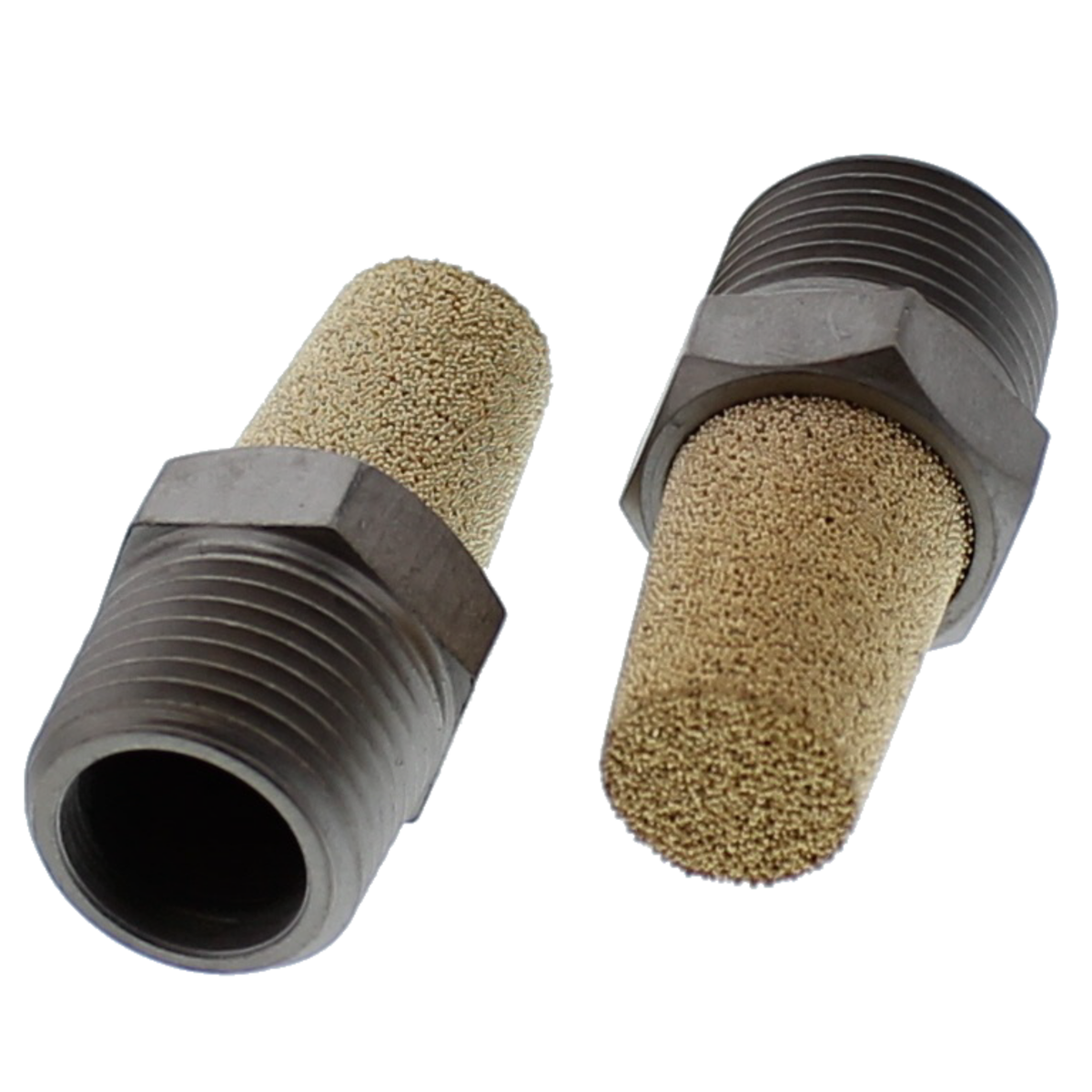 1/4" Sintered Bronze Conical Muffler