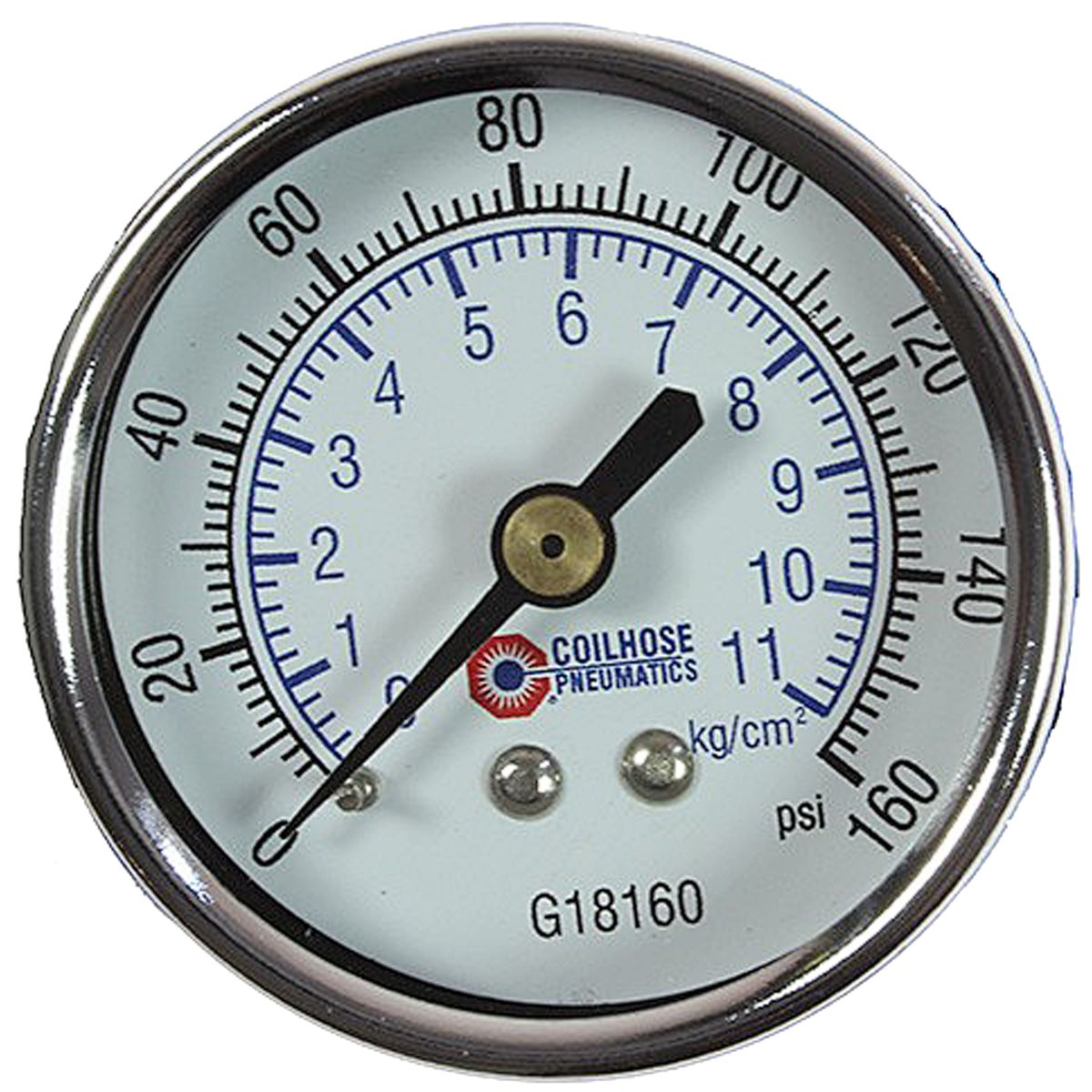 1/8" NPT Back Mount Pressure Gauge