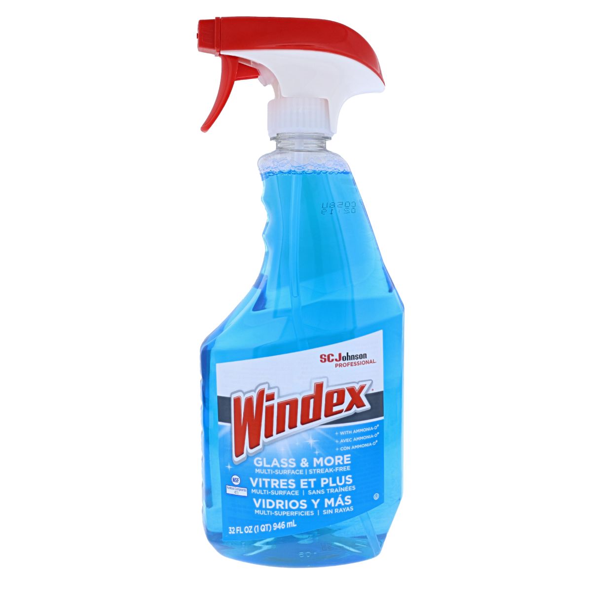Windex 322338 Glass & More Multi-Surface Cleaner 32 oz. Trigger Spray