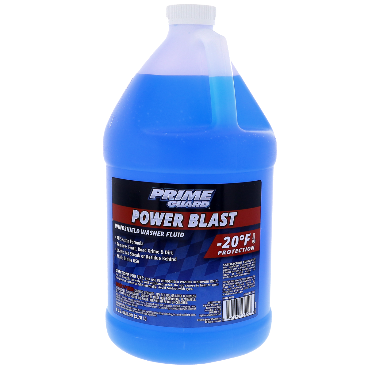 Windshield Washer Fluid — 1 gal. Plastic Bottle