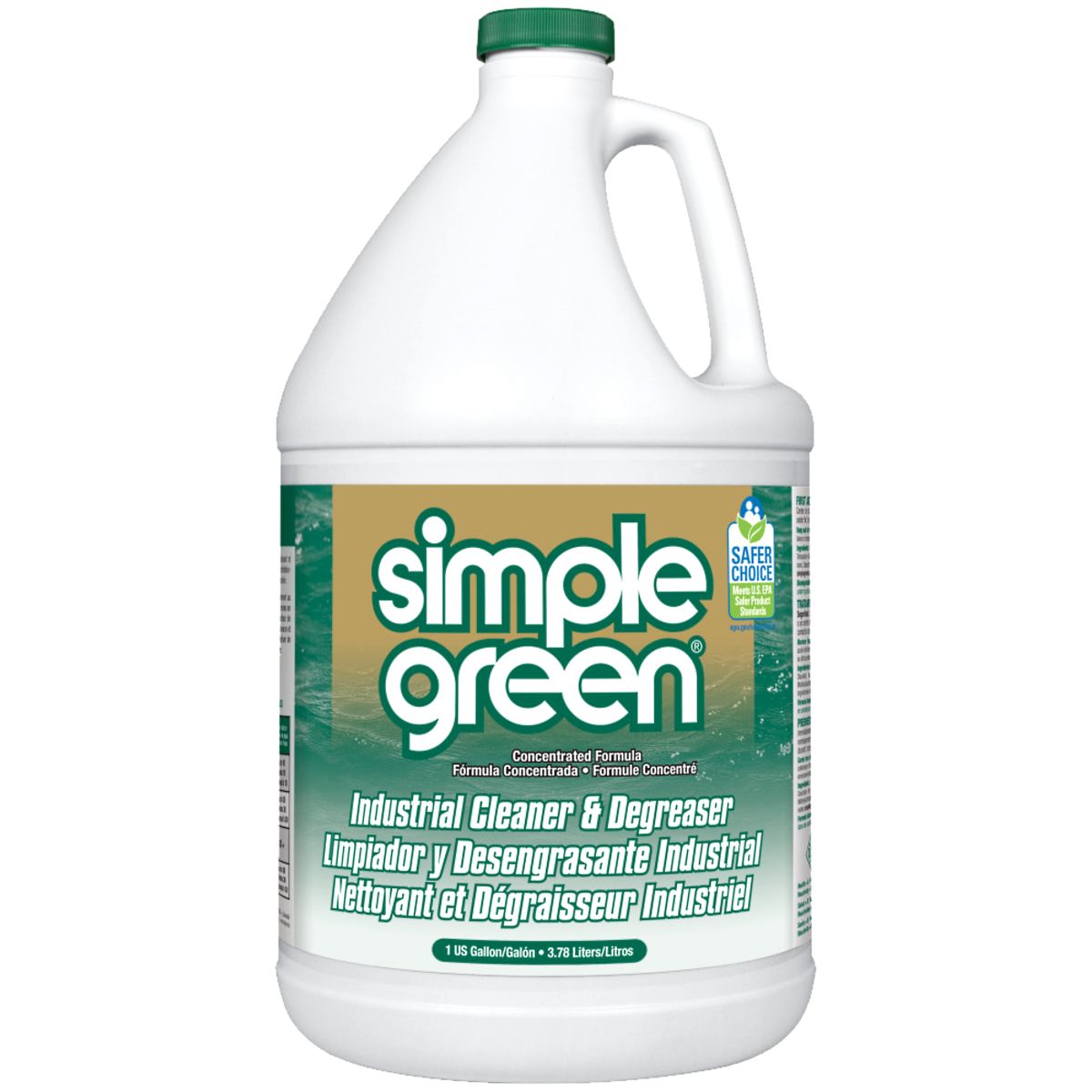 Simple Green Industrial Cleaner/Degreaser — 1 gal. Plastic Bottle