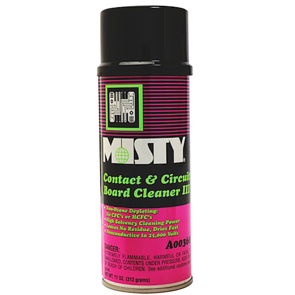 Misty® Contact & Circuit Board Cleaner III — 11 oz. Aerosol