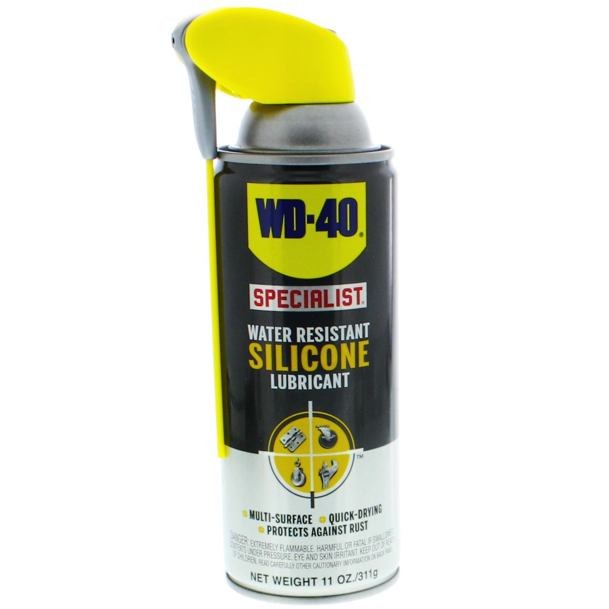 WD-40 300012 Specialist Water Resistant Silicone Lubricant Spray