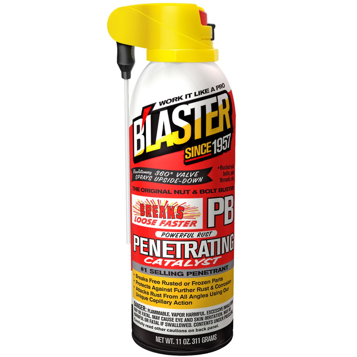 Blaster Penetrating Catalyst — PB Blaster, 11 oz. Aerosol with ProStraw