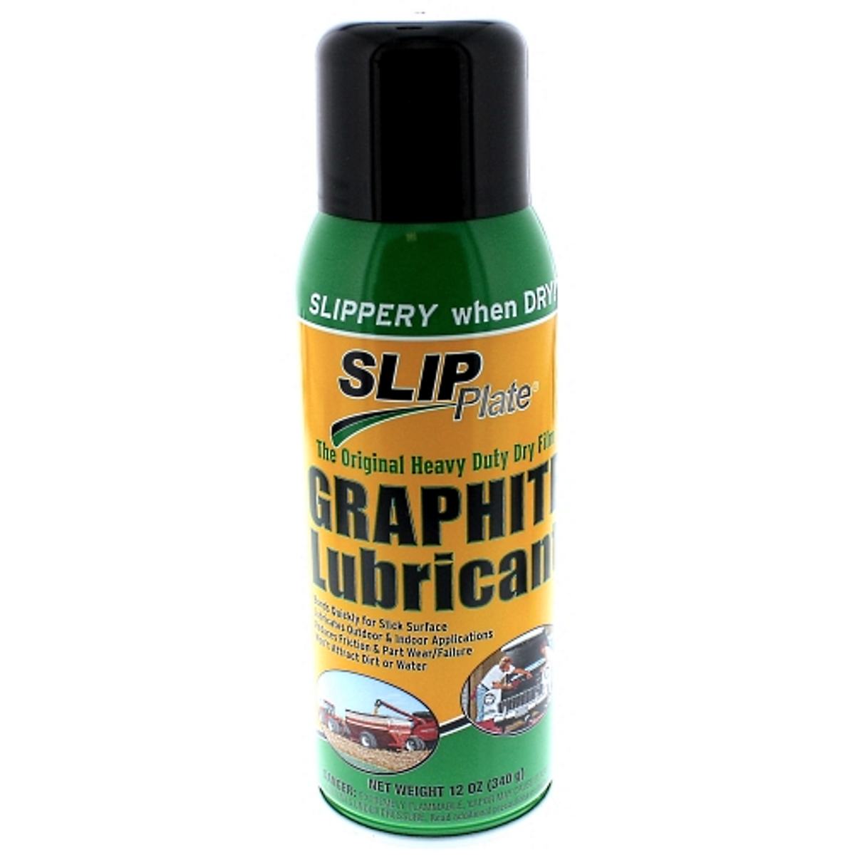 SLIP Plate 33203 Dry Film Graphite Lubricant, 12 oz. Aerosol