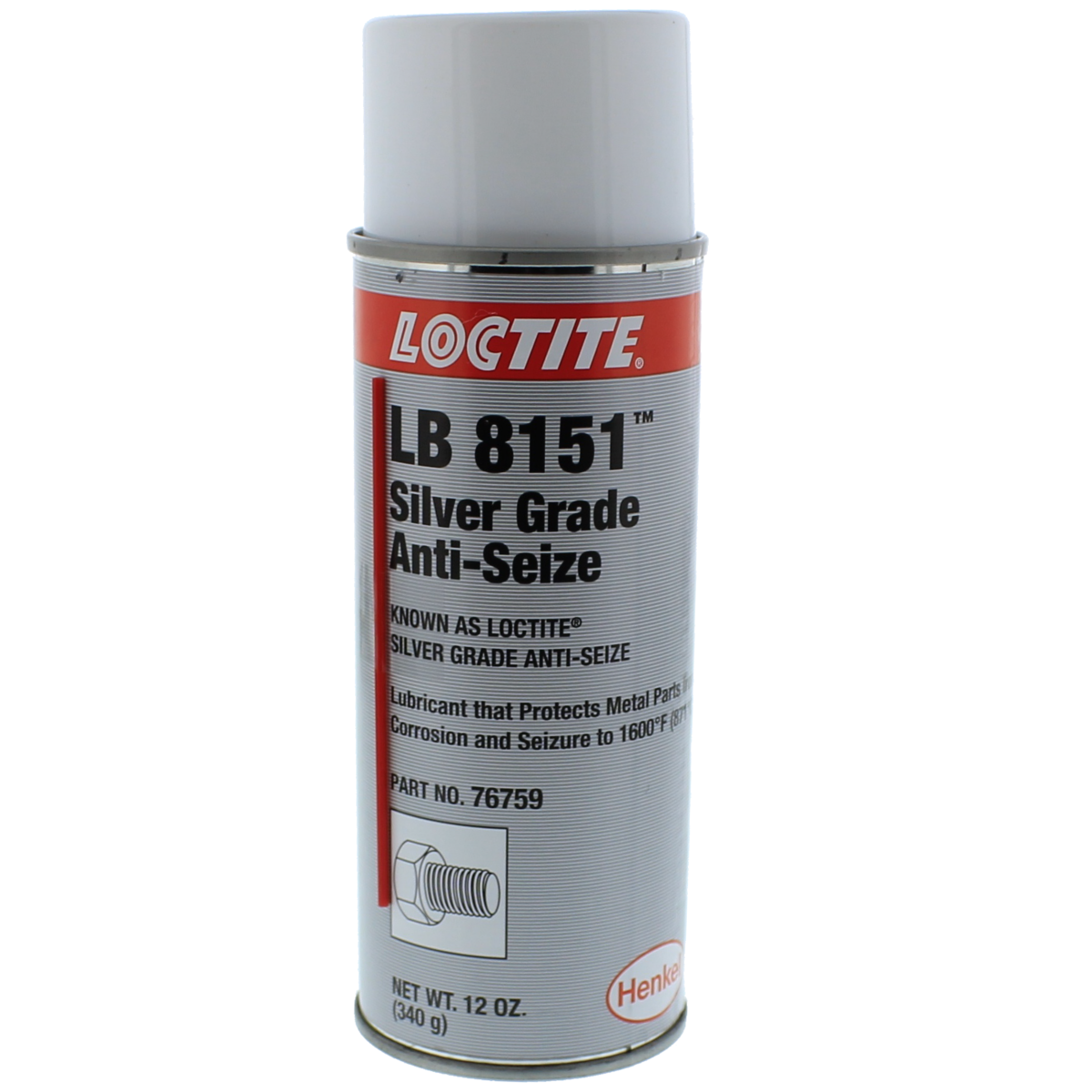 Loctite® Silver Grade Anti-Seize Lubricant – 12 oz. Aerosol