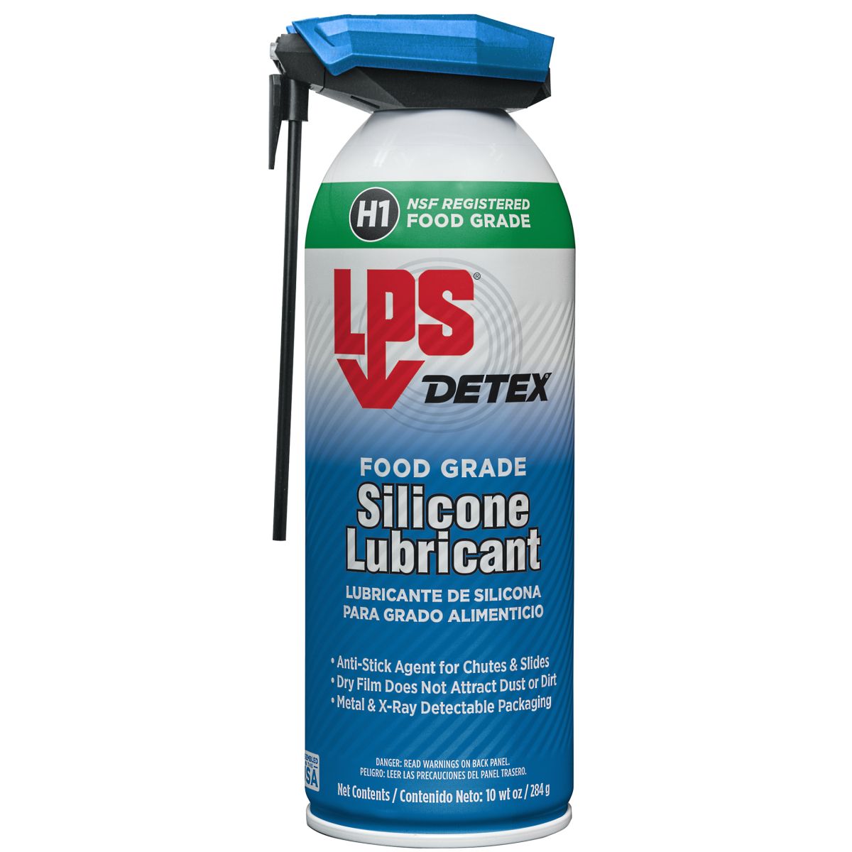 LPS® 01716 DETEX Food Grade Silicone — Metal Detectable, 10 oz. Aerosol