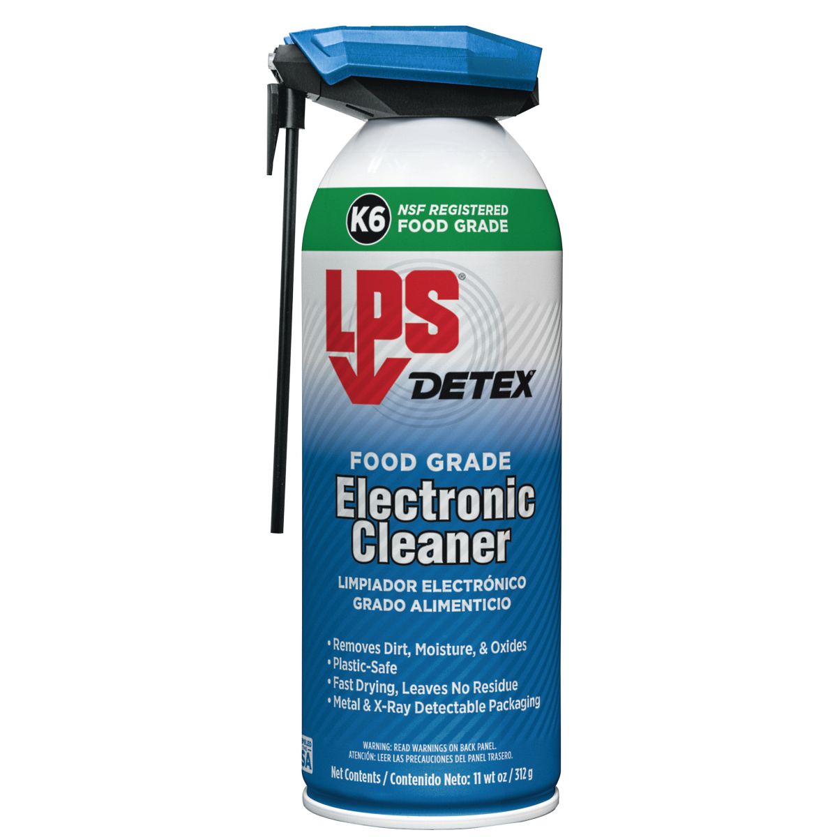 LPS® 58116 DETEX® Food Grade Electronic Cleaner 11 oz. Aerosol