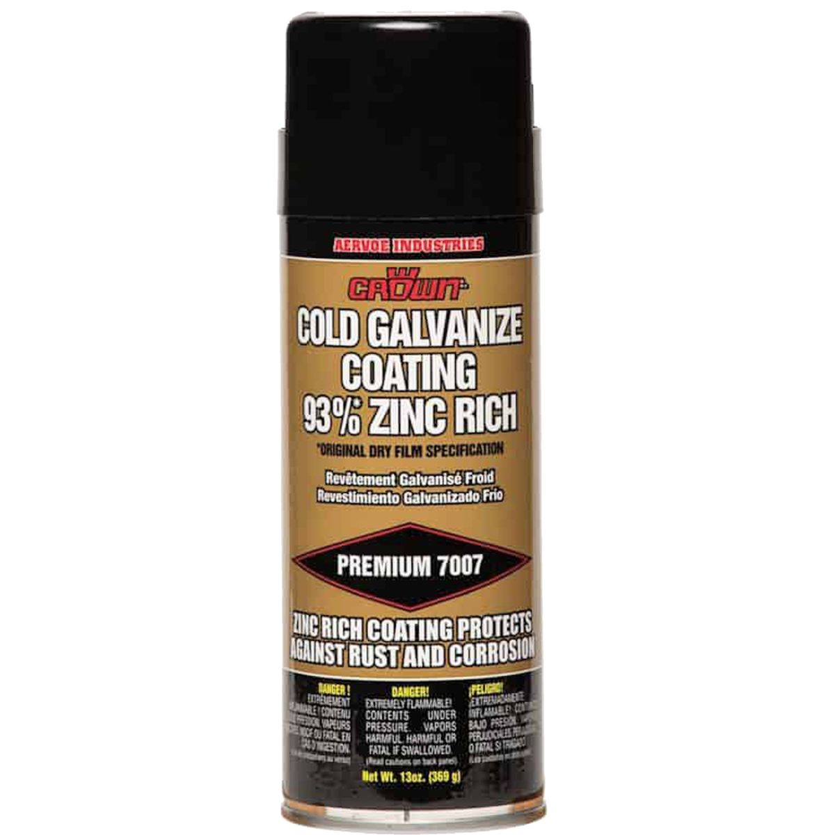 Crown 7007 Matte Galvanize Coating - 13 oz. Aerosol