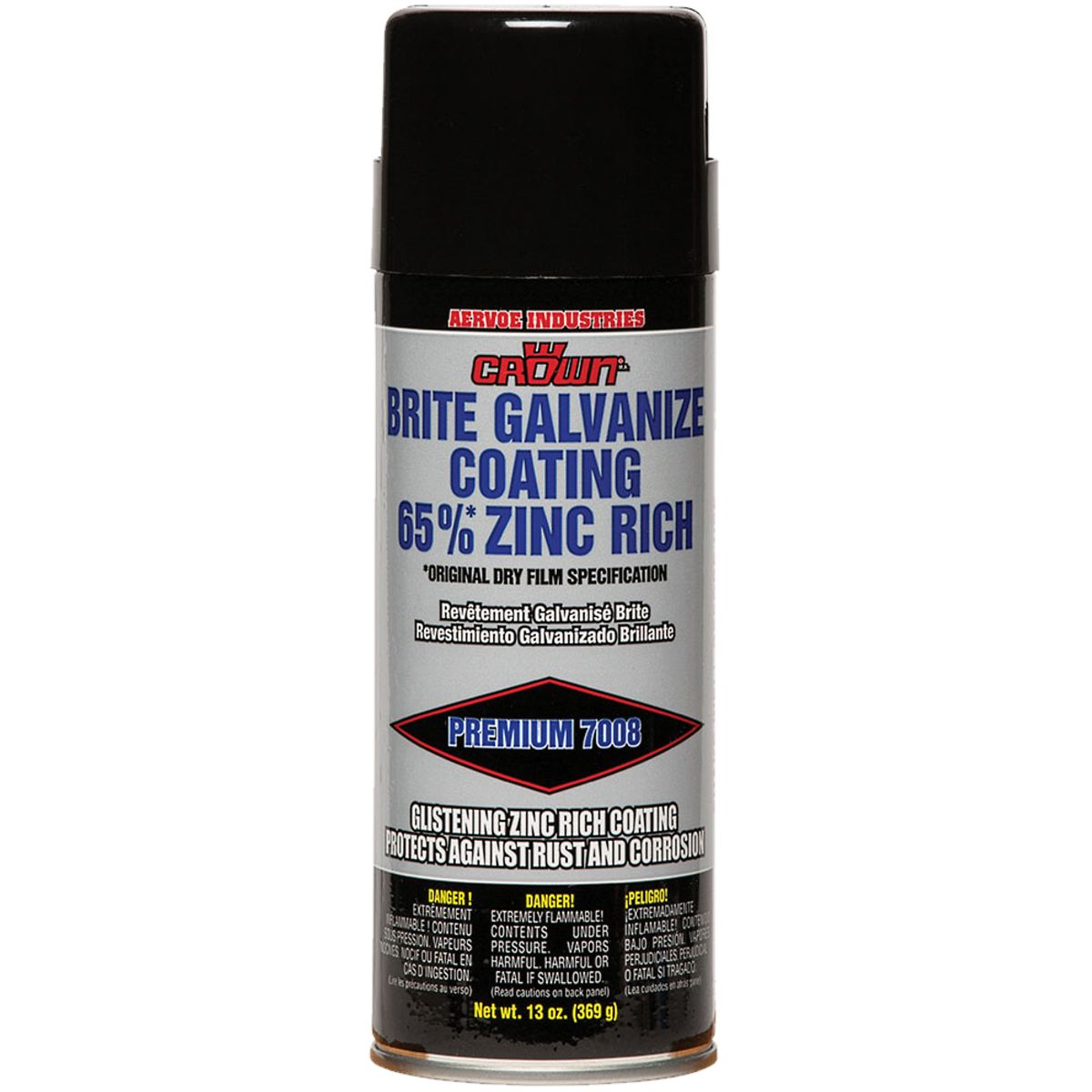 Crown 7008 Bright Galvanize Coating - 13 oz. Aerosol