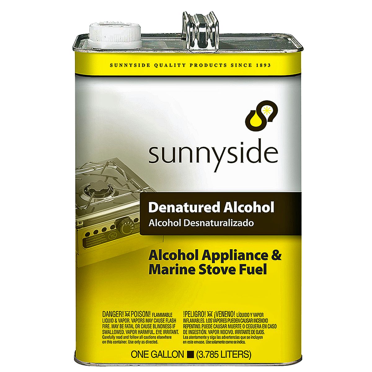 Sunnyside Denatured Alcohol Solvent, 1 gal.