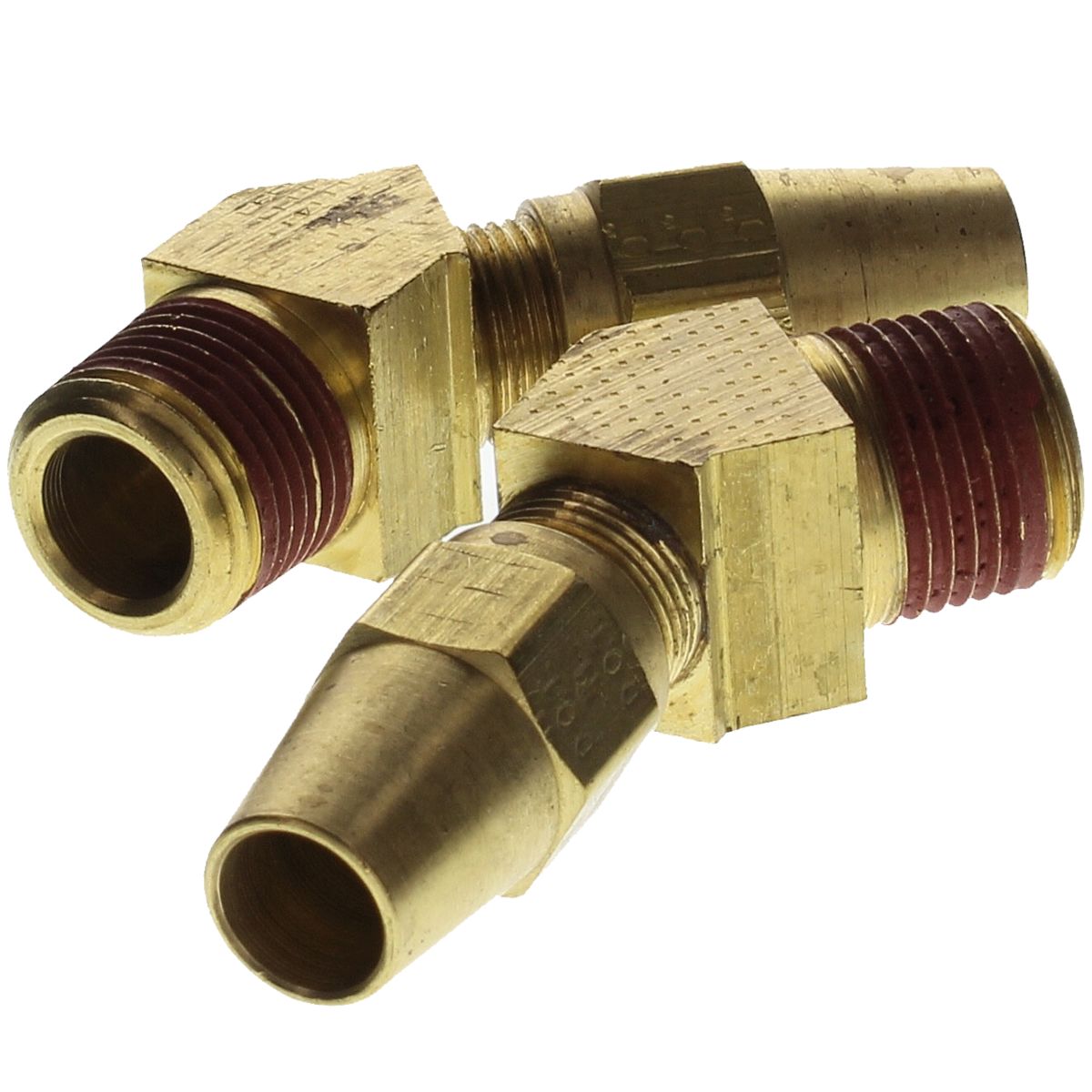 Tacoma Screw Products  3/8 T x 1/2 NPT Compression Brass