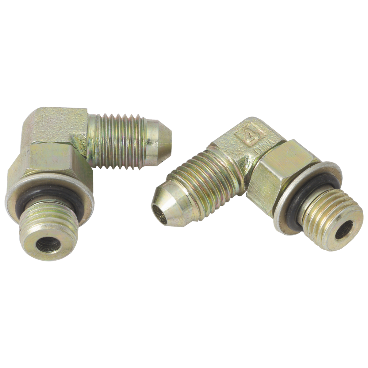 1-1/16"-12 Male JIC to Male O-Ring Elbow 90º