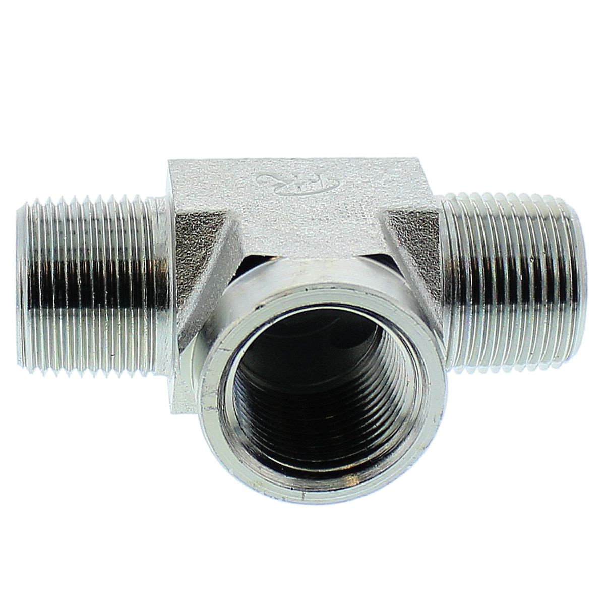 Parker Stainless Steel 316 Pipe Fitting, Tee, 1/2 NPT Male