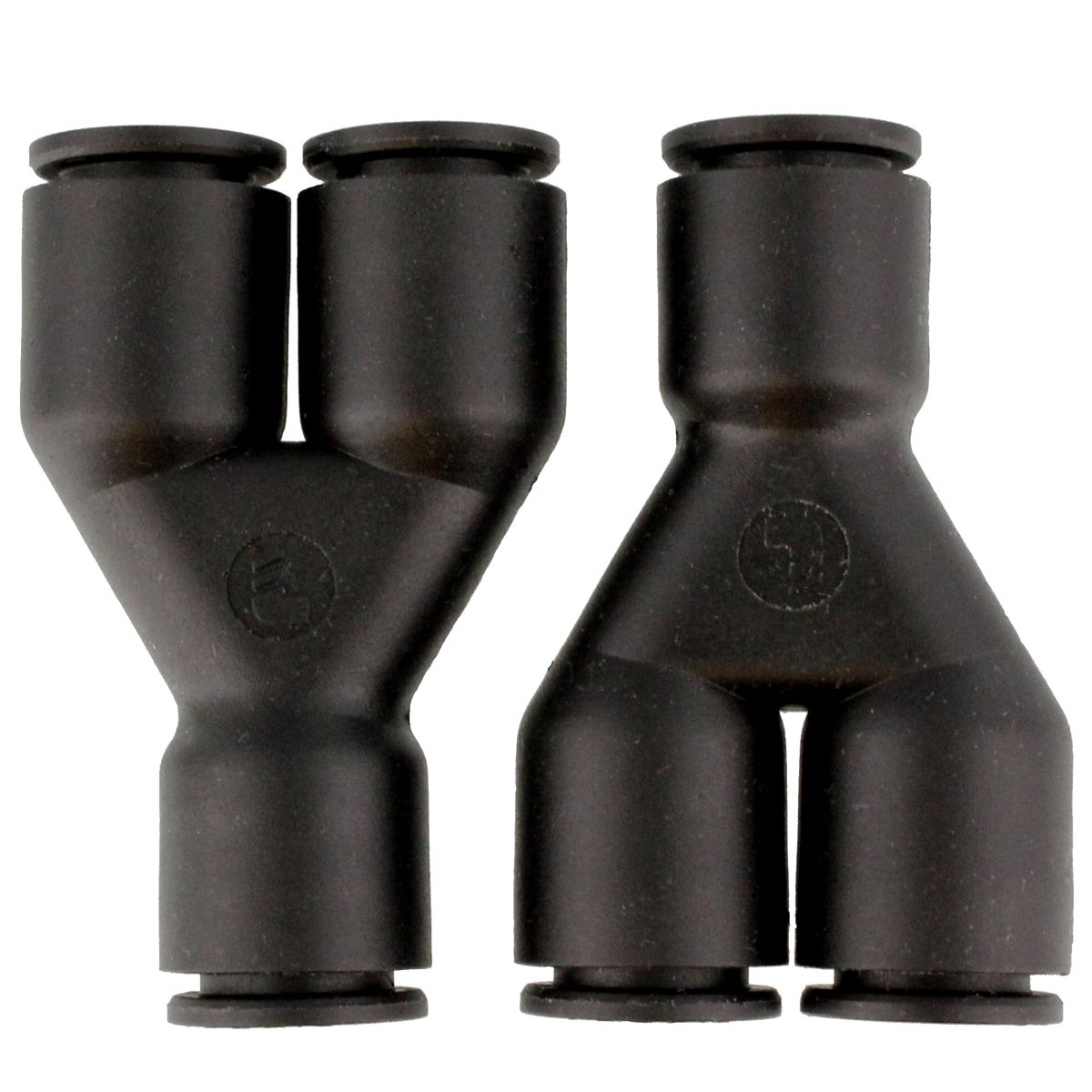 3/8" Composite Push-in  Union Y (Tube to Tube)