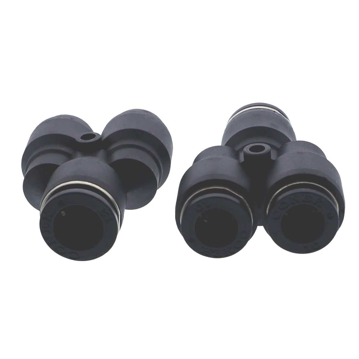 Push-In Fitting M16-M12 Composite Reducing Y Connector