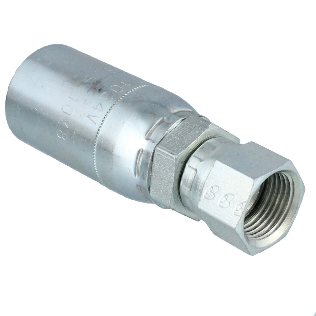 5/8" x 1/2" Female JIC 37º Swivel Vari-Crimp