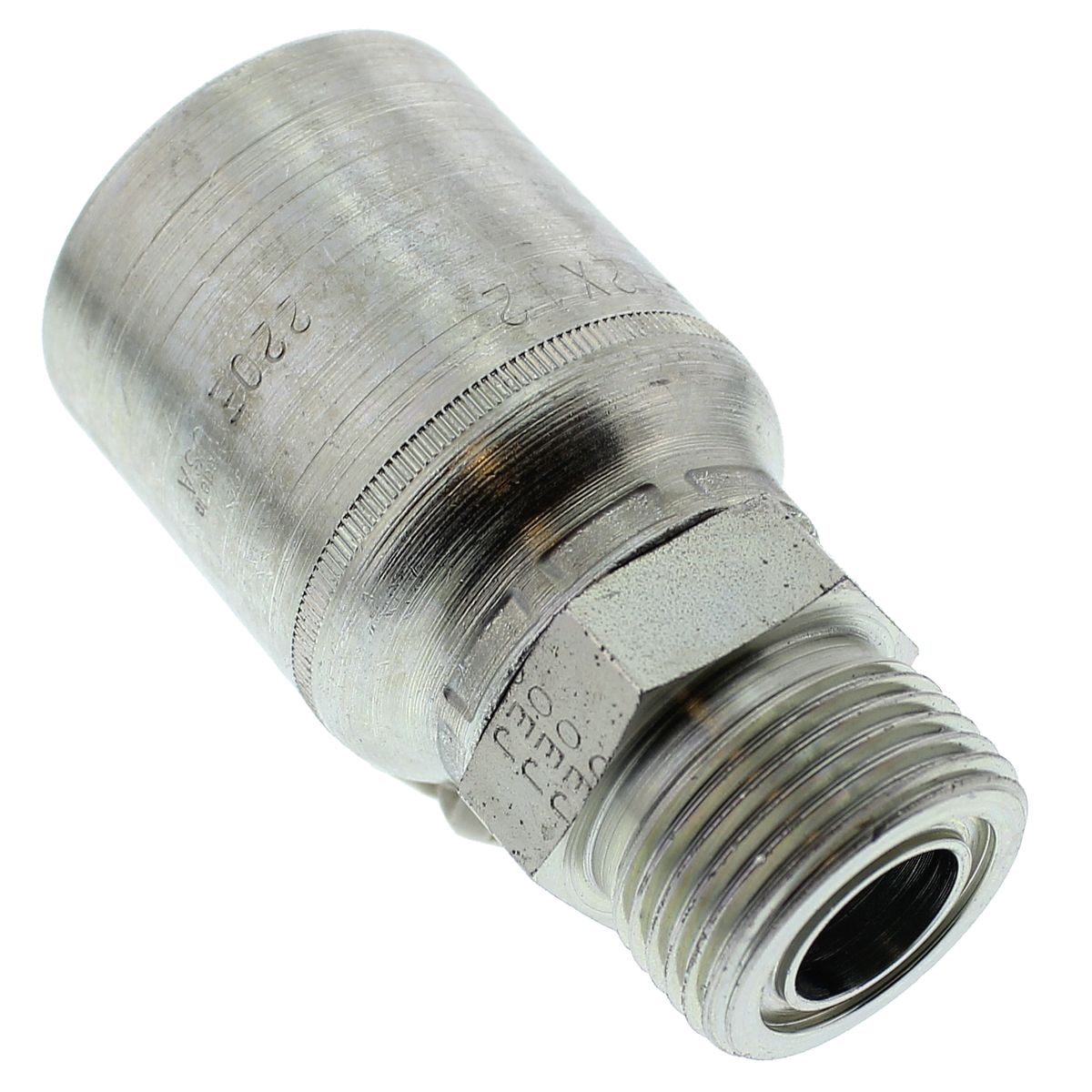 3/4" x 3/4" O-Ring Face Seal (ORF) Solid Male GW Series