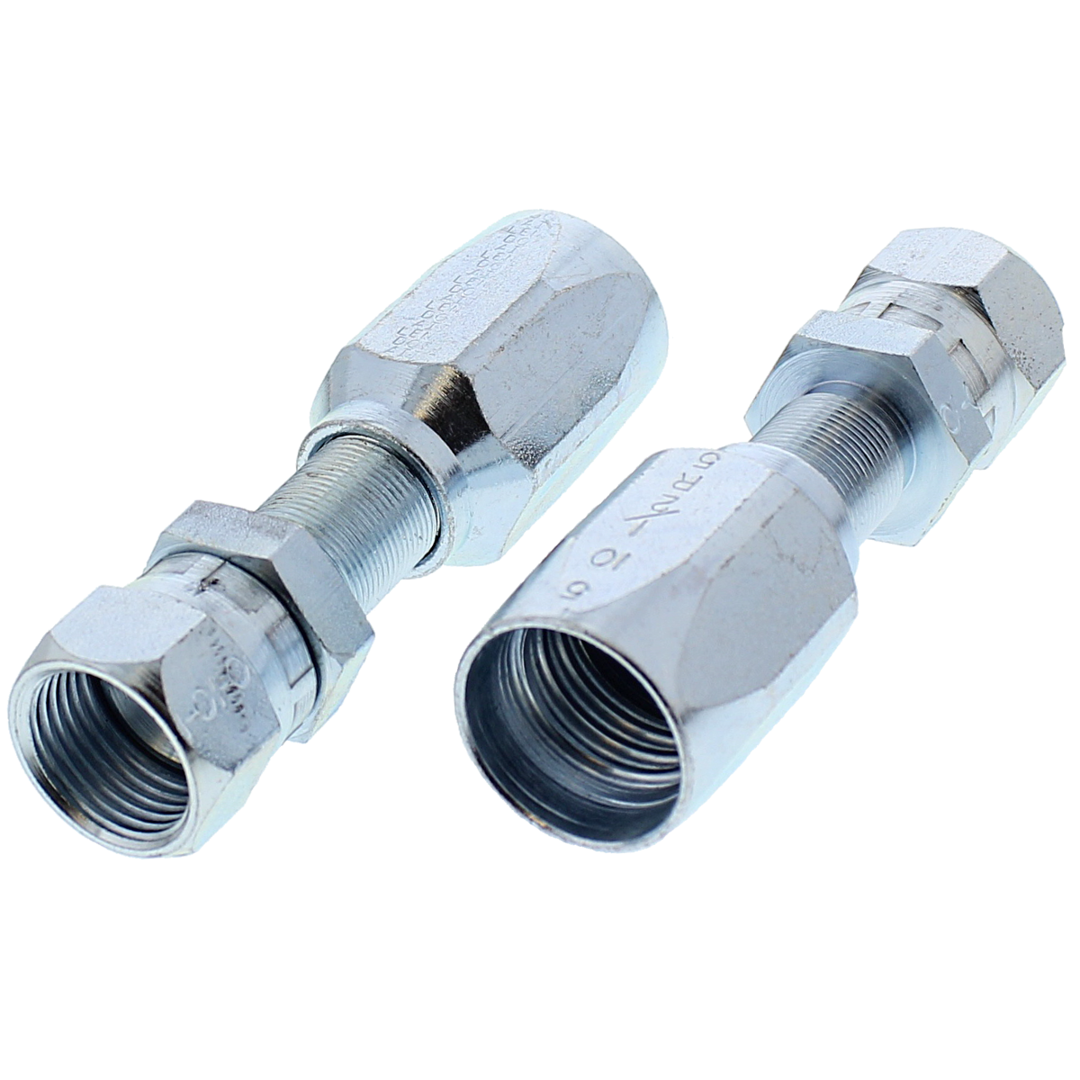 1/2" x 7/8"-14 JIC 37º Swivel Female Reusable Coupling