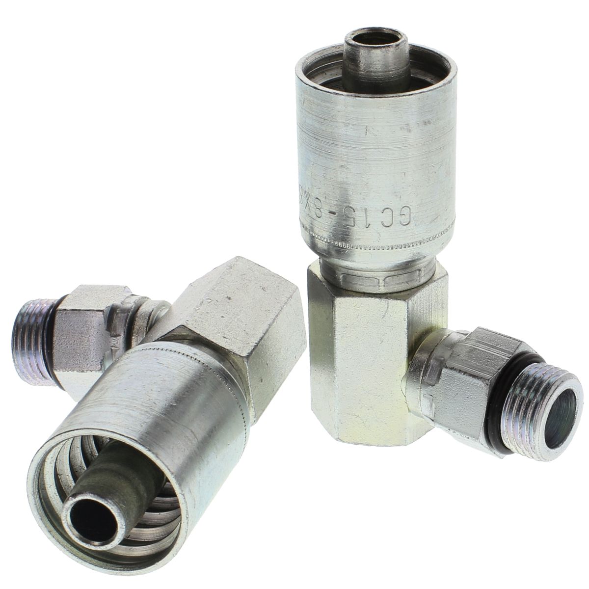 1/2" x 1/2" 90º ORB Male Swivel GC Series