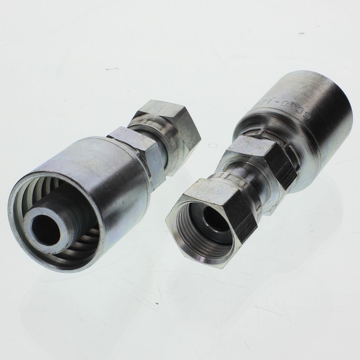 3/4" x 3/4" Straight O-Ring Face Seal (ORF) Swivel Female GC Series