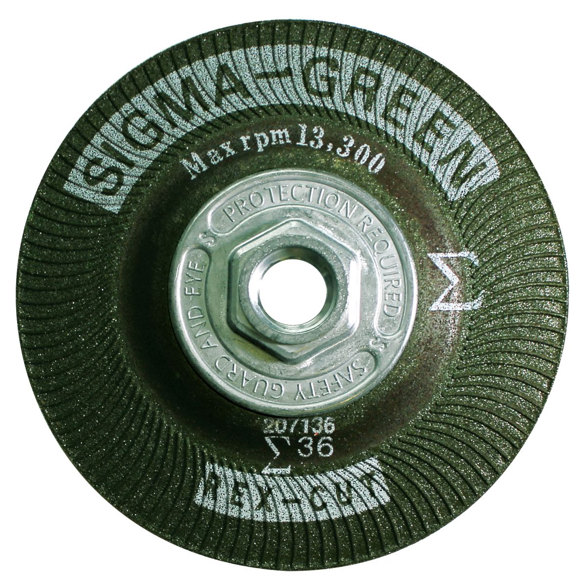 4-1/2" x 5/8"-11 Depressed Center Grinding Wheel for Stainless Steel