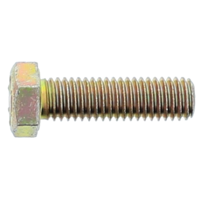 1"-8 x 1-1/2" Hex Cap Screws — SAE J429 Grade 8, Coarse Thread, Zinc Yellow, 1/PKG