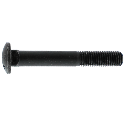 5/8"-11 x 4-1/2" Carriage Bolts — SAE J429 Grade 5, Coarse Thread, Plain 10/PKG