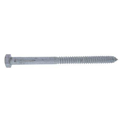 1" x 10" Lag Screws — ASTM A307 Grade A, Galvanized, 1/PKG