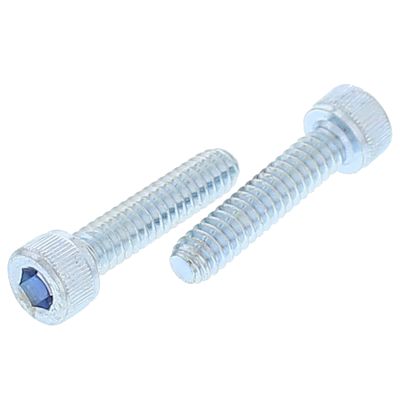 #10-24 x 1" Socket Head Cap Screws — Alloy Steel Heat Treated, Coarse Thread, Zinc, 100/PKG