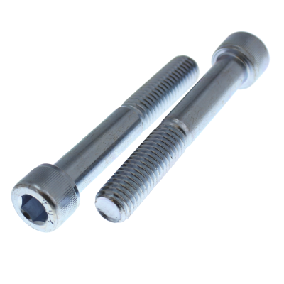 1/2"-13 x 2-1/2" Socket Head Cap Screws — Alloy Steel Heat Treated, Coarse Thread, Zinc, 25/PKG