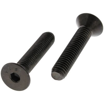 #10-32 x 5/8" Flat Head Socket Cap Screw — Alloy Steel Heat Treated, Fine, Black Oxide, 100/PKG