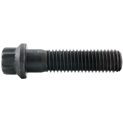 1/2"-20 x 2-1/2" 12 Point Flange Screws — Alloy Steel Heat Treated, 170,000 PSI, Plain, 1/PKG