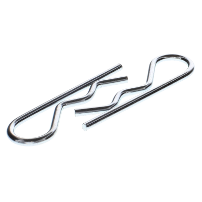 3/32" x 2-5/16" Hitch Pin Clips, Steel - Zinc, 1/PKG