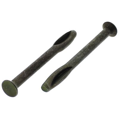 1/4" x 3" Flat Head Drive Anchors Sup-R-Coat for ACQ Lumber, 100/PKG