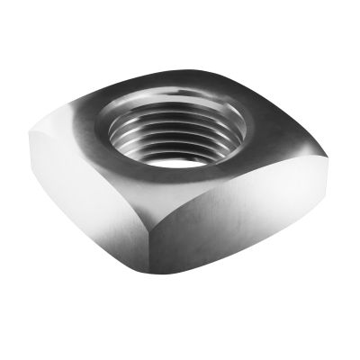 7/8"-9 Square Nut - ASME B18.2.2, Coarse Plain 20/PKG