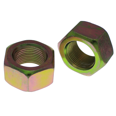 1-1/4"-12 Finished Hex Full Nuts — SAE J995 Grade 8, Fine - Zinc Yellow, 1/PKG