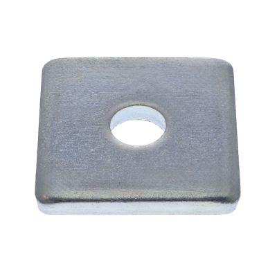 1/4" & 5/16" Square Washers for Strut — Steel, Zinc, 100/PKG