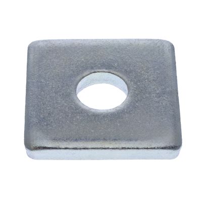 1/2" Square Washers for Strut — Steel, Zinc, 25/PKG
