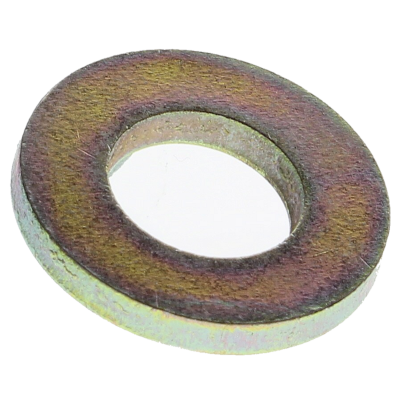 5/16" x 11/16" x .074/.080 SAE Thick Flat Washers — Grade 9 Zinc Yellow 100/PKG