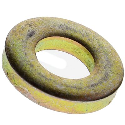 1" x 2.000 x .250 Extra Thick Flat Washers — Zinc Yellow, 10/PKG