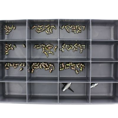 Metric Grease Fittings — Steel Drawer Assortment