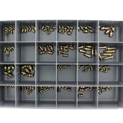 USS & Metric Grease Fittings — Steel Drawer Assortment