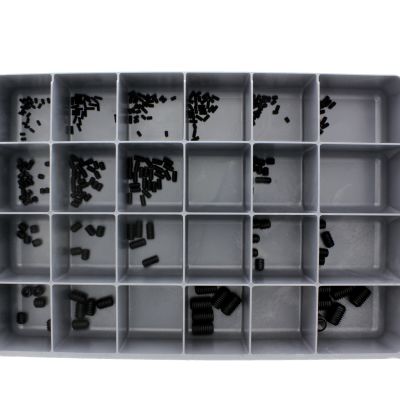 Socket Set Screws — Steel Drawer Assortment