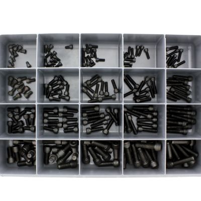 Socket Head Cap Screws — Fine Thread, Steel Drawer Assortment